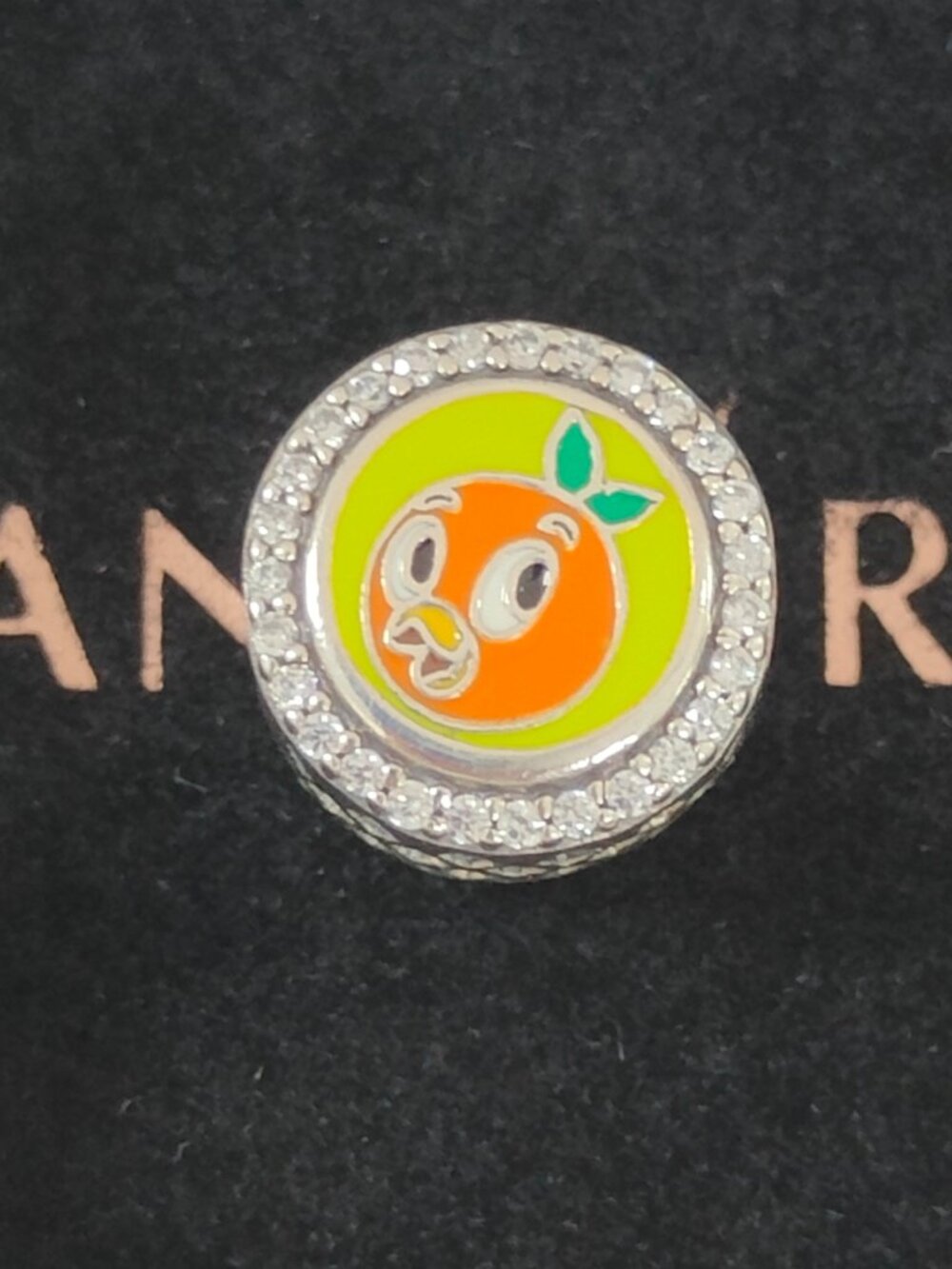 Pandora Epcot Flower & Garden Festival Orange Bird Exclusive Charm Bead S925 ALE